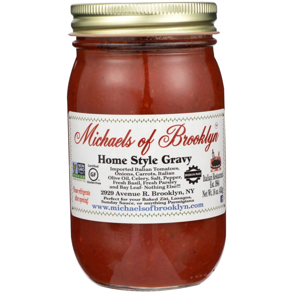 MICHAELS OF BROOKLYN: Sauce Gravy Home Style, 16 oz - #tag1# - #tag2#