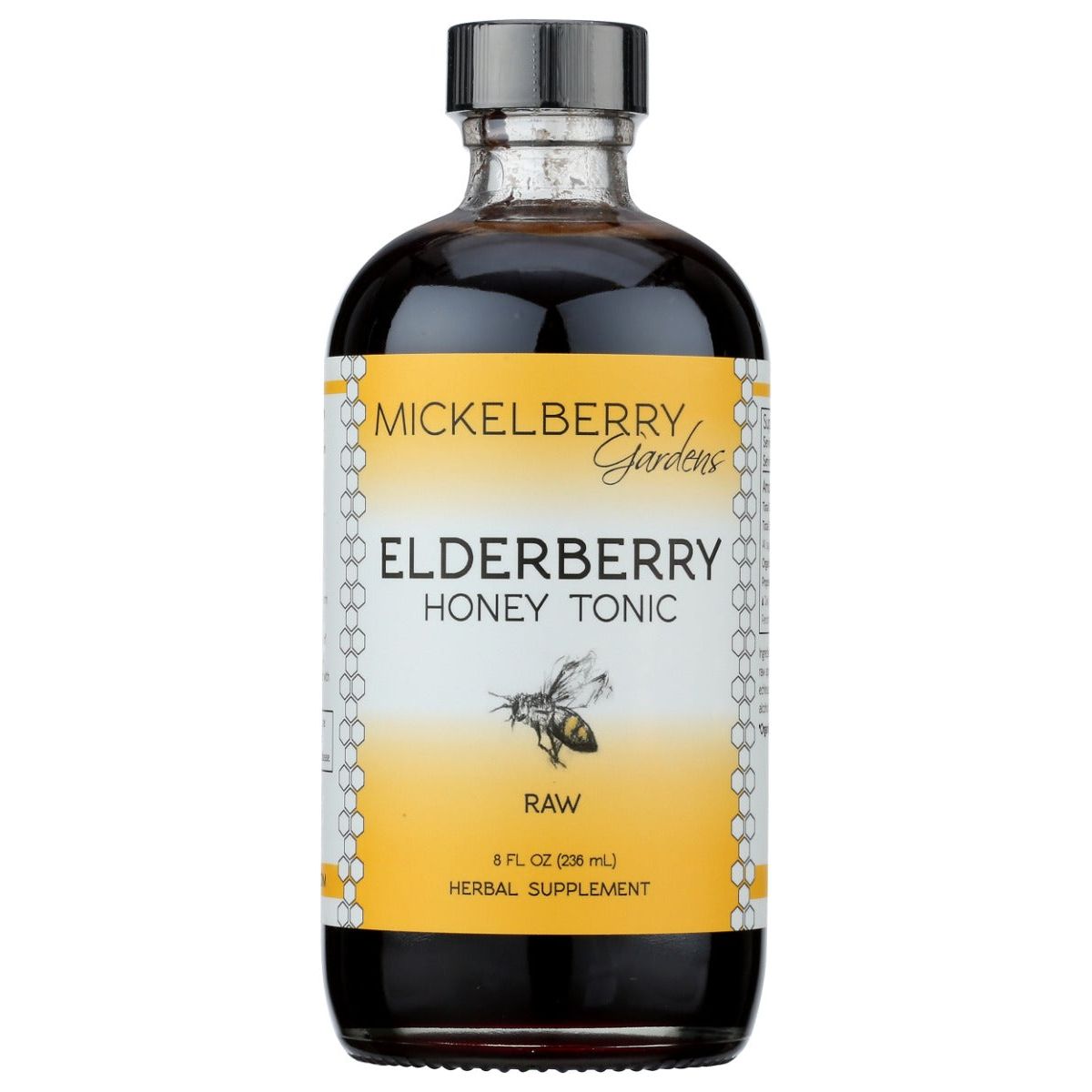 MICKELBERRY  GARDENS: Tonic Elderberry Honey, 8 fo - #tag1# - #tag2#