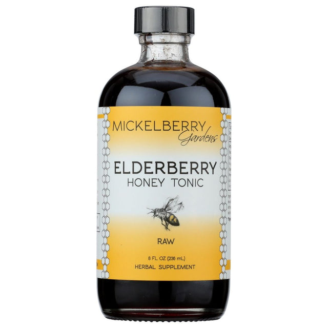 MICKELBERRY  GARDENS: Tonic Elderberry Honey, 8 fo - #tag1# - #tag2#