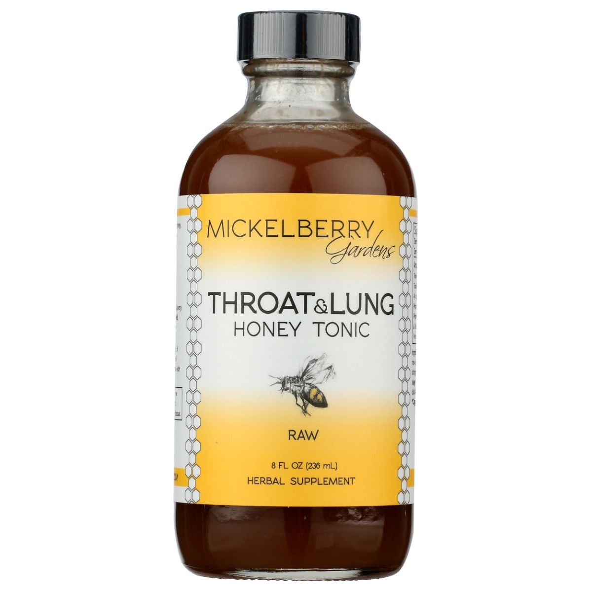 MICKELBERRY GARDENS: Tonic Throat Lung Honey, 8 fo - #tag1# - #tag2#