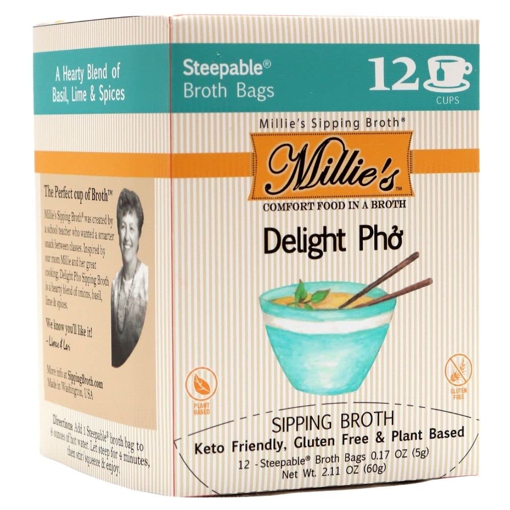 MILLIES: Delight Pho Sipping Broth, 2.11 oz - #tag1# - #tag2#