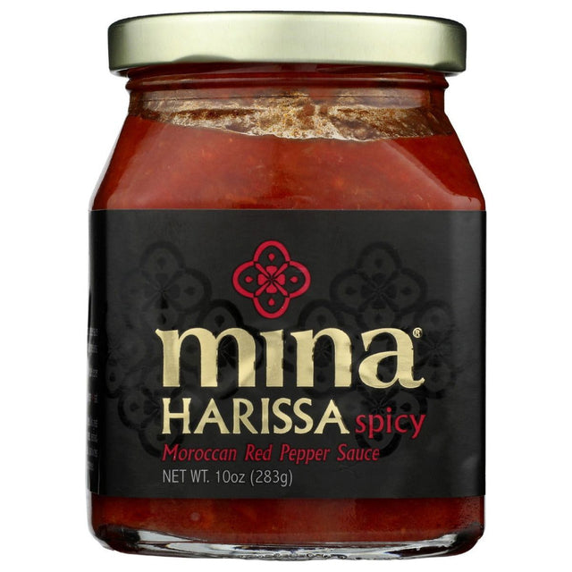 MINA: Sauce Harissa Spicy, 10 oz - Sunshine Co Op. - #tag1# - #tag2# - #tag3# - #tag4#