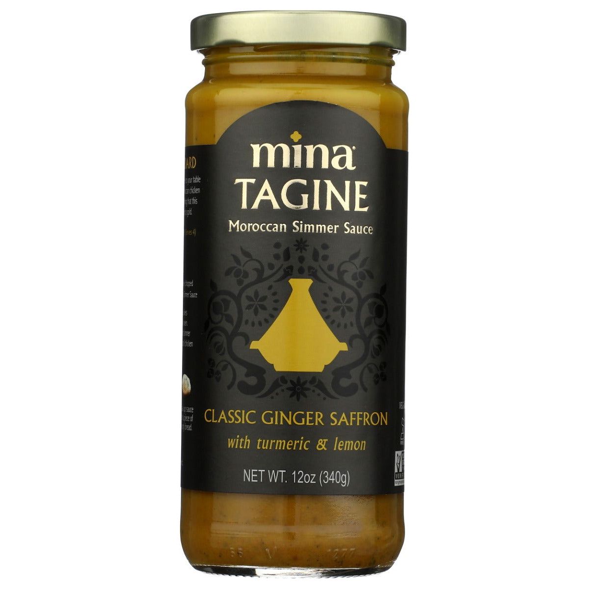 MINA: Tagine Moroccan Classic Saffron Simmer Sauce, 12 oz - Sunshine Co Op. - #tag1# - #tag2# - #tag3# - #tag4#