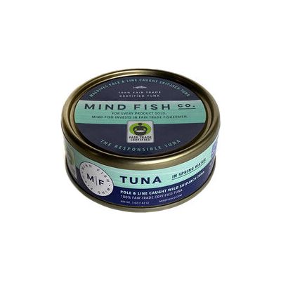 MIND FISH: Skipjack Tuna In Spring Water, 5 oz - #tag1# - #tag2#