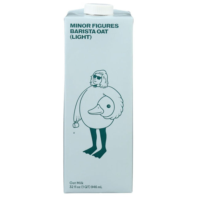 MINOR FIGURES: Barista Oat Light Milk, 33.8 fo - #tag1# - #tag2#
