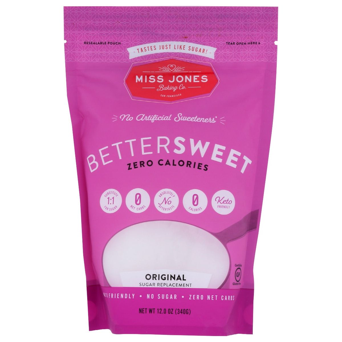 MISS JONES BAKING CO: Sweetner Bettersweet, 12 oz - #tag1# - #tag2#