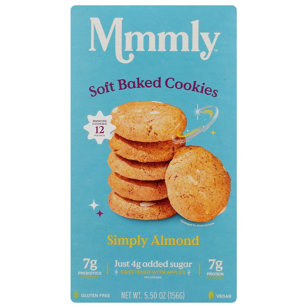 MMMLY: Simply Almond Soft Cookies, 5.5 oz - #tag1# - #tag2#