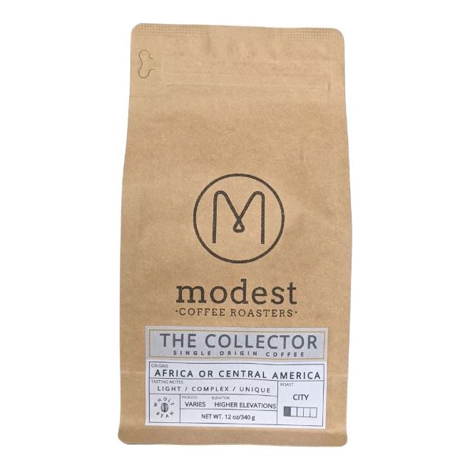 MODEST COFFEE ROASTERS: The Collector Single Origin Coffee, 12 oz - #tag1# - #tag2#