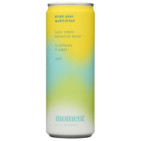 MOMENT: Water Still Botanical Tulsi Lemon, 11.5 fo - #tag1# - #tag2#