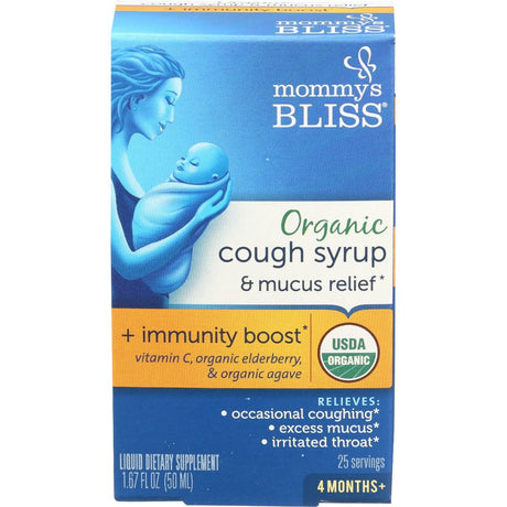 MOMMYS BLISS: Baby Cough Syrup Mucus Immune, 1.67 fo - #tag1# - #tag2#