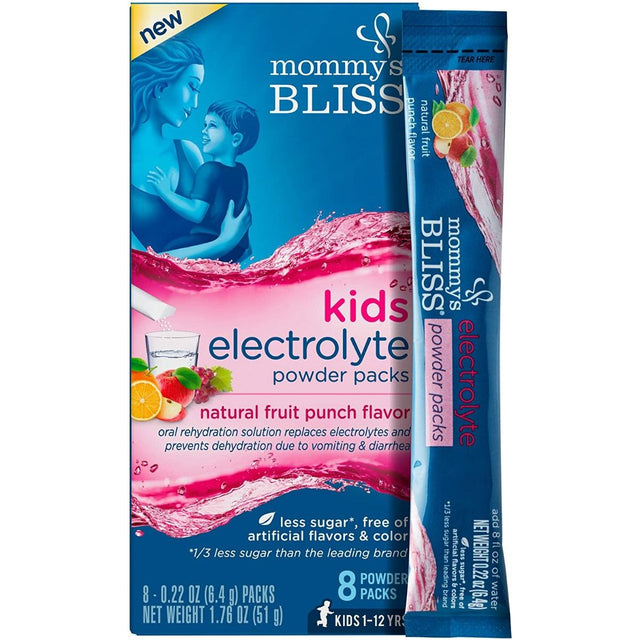 MOMMYS BLISS: Electrolyte Pwdr Pk Fruit, 8 pk - #tag1# - #tag2#