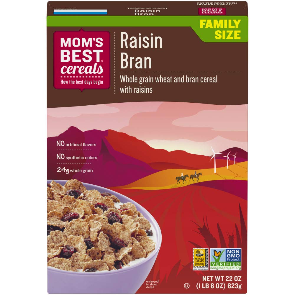 MOMS BEST: Cereal Raisin Bran, 22 oz - #tag1# - #tag2#