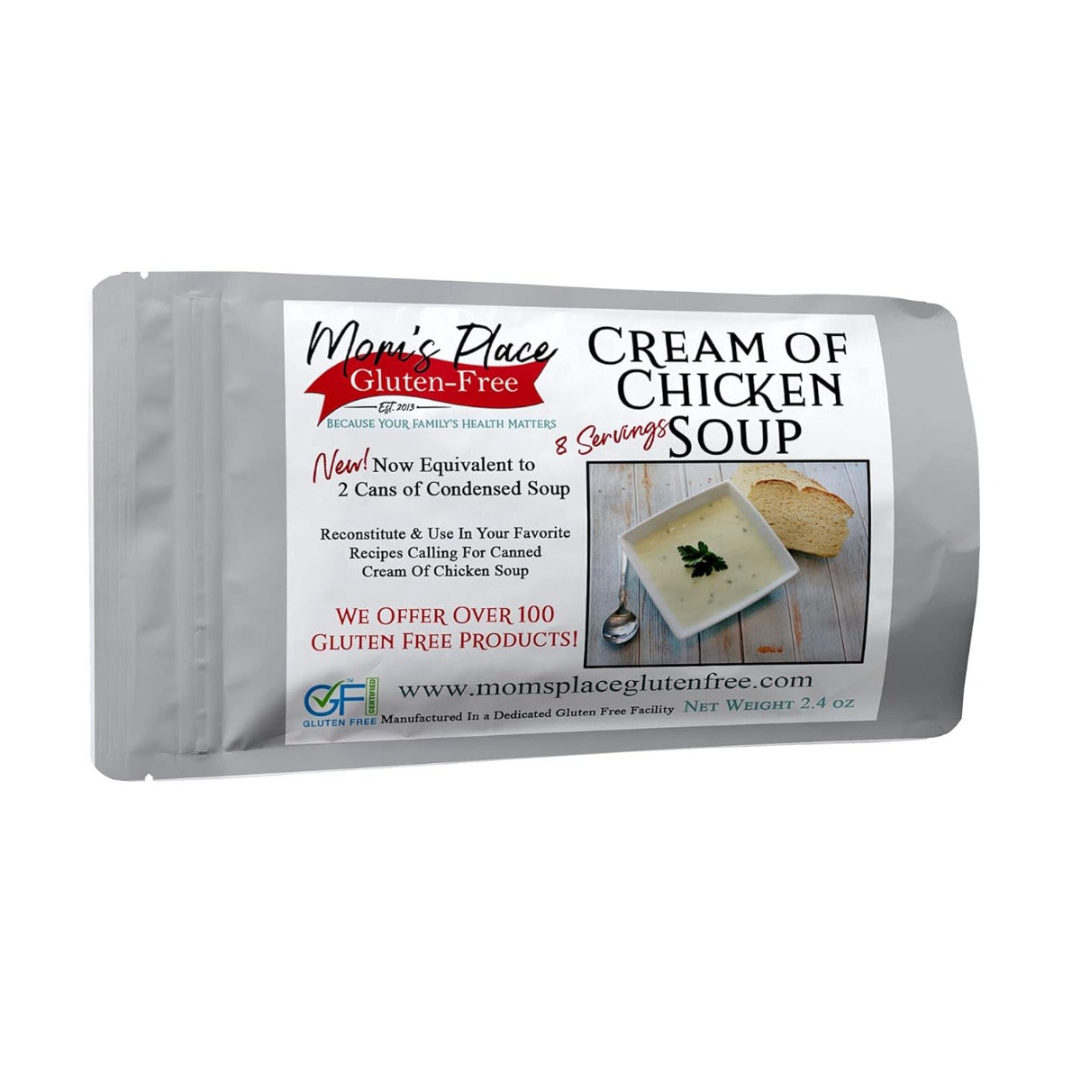 MOMS PLACE GLUTENFREE: Gluten Free Cream Of Chicken Soup Mix, 2.4 oz - #tag1# - #tag2#