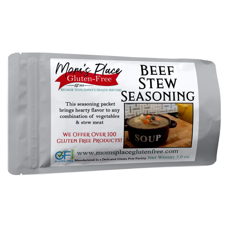 MOMS PLACE GLUTEN FREE: Gluten Free Beef Stew Seasoning Mix, 3 oz - #tag1# - #tag2#