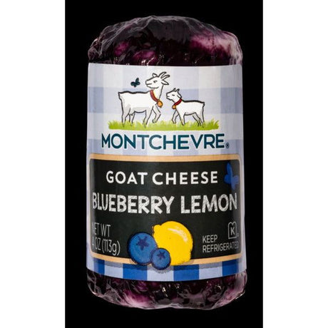 MONTCHEVRE: Chse Goat Lemon Blubry, 4 oz - #tag1# - #tag2#