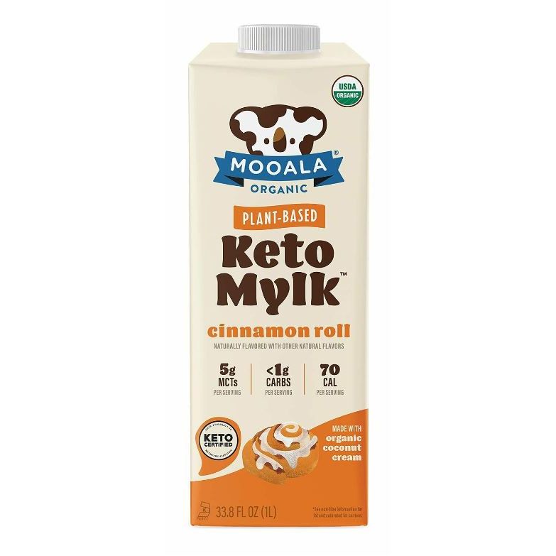 MOOALA: Organic Keto Mylk Cinnamon Roll, 33.8 fo - #tag1# - #tag2#