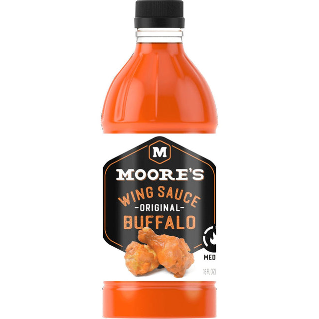 MOORE: Original Buffalo Wing Sauce, 16 oz - #tag1# - #tag2#