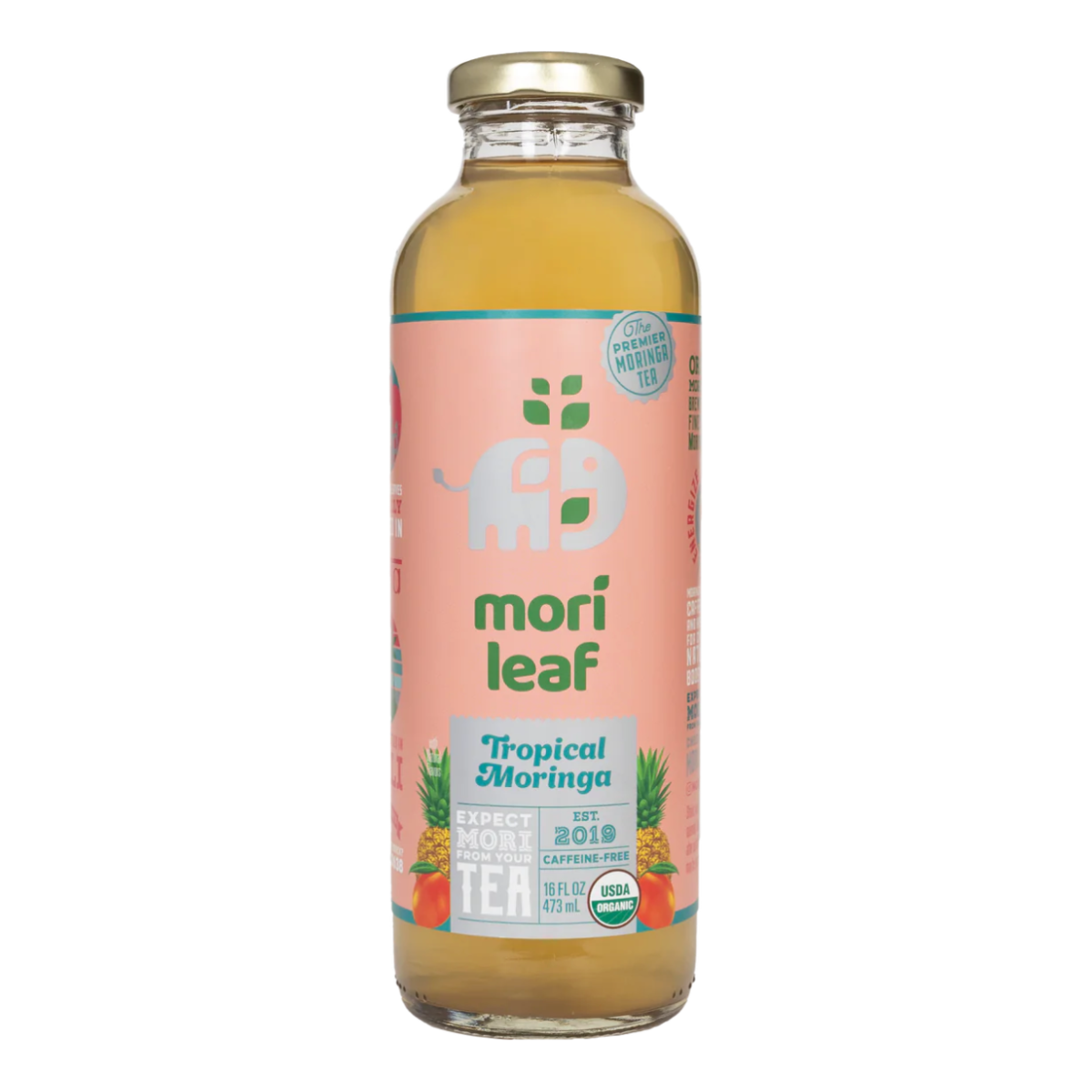 MORI LEAF: Tea Iced Tropical Moringa Org, 16 FO - #tag1# - #tag2#