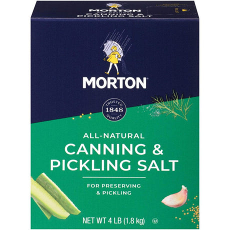 MORTONS: Salt Canning & Pickling, 4 lb - Sunshine Co Op. - #tag1# - #tag2# - #tag3# - #tag4#