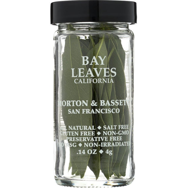 MORTON & BASSETT: All Natural Bay Leaves California, 0.14 oz - #tag1# - #tag2#