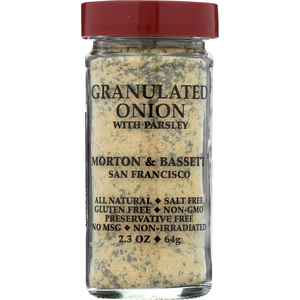 MORTON & BASSETT: Granulated Onion With Parsley, 2.3 oz - #tag1# - #tag2#