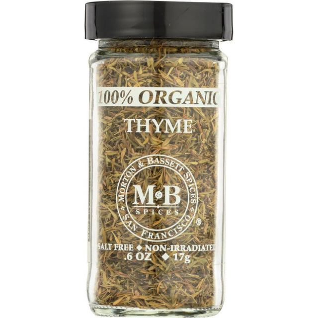 MORTON & BASSETT: Organic Thyme, .9 Oz - #tag1# - #tag2#