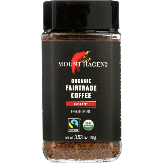 MOUNT HAGEN: Instant Coffee Regular Jar, 3.53 oz - #tag1# - #tag2#