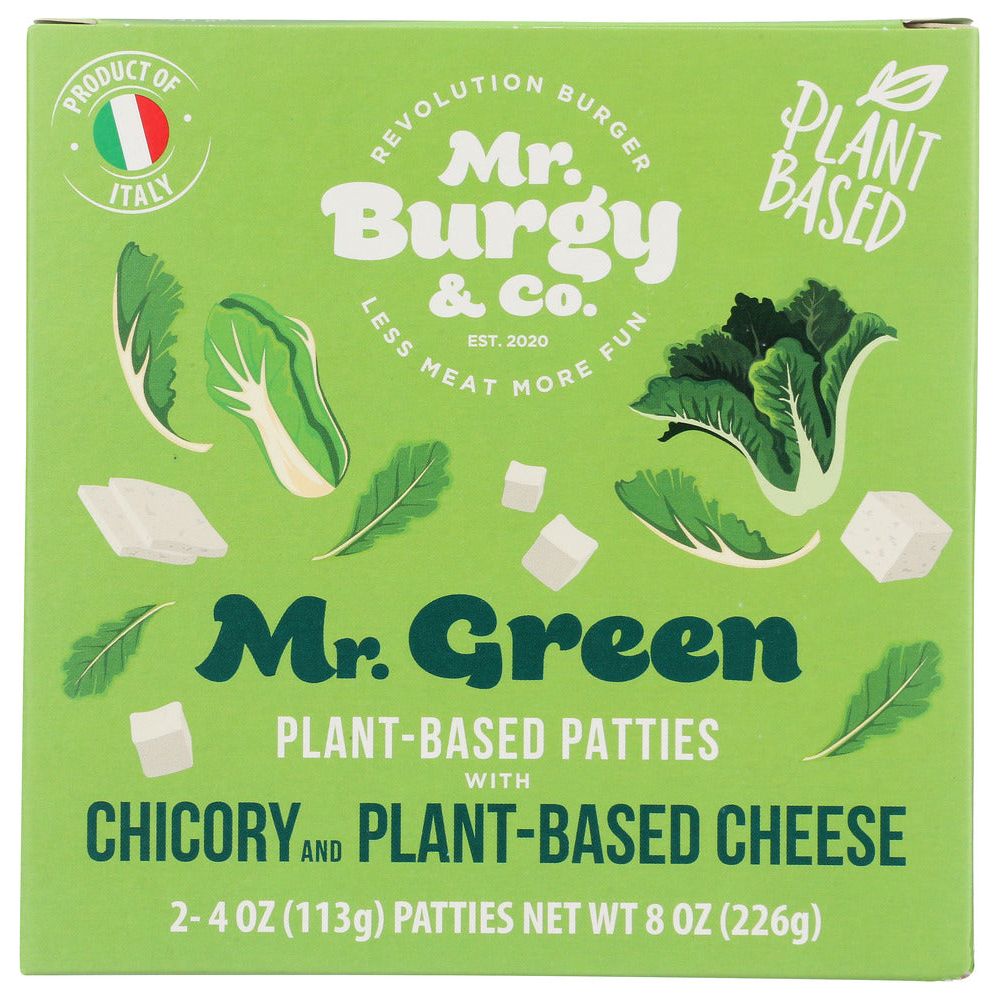 MR. BURGY & CO: Patties Chicory Plnt Bsd, 8 oz - #tag1# - #tag2#