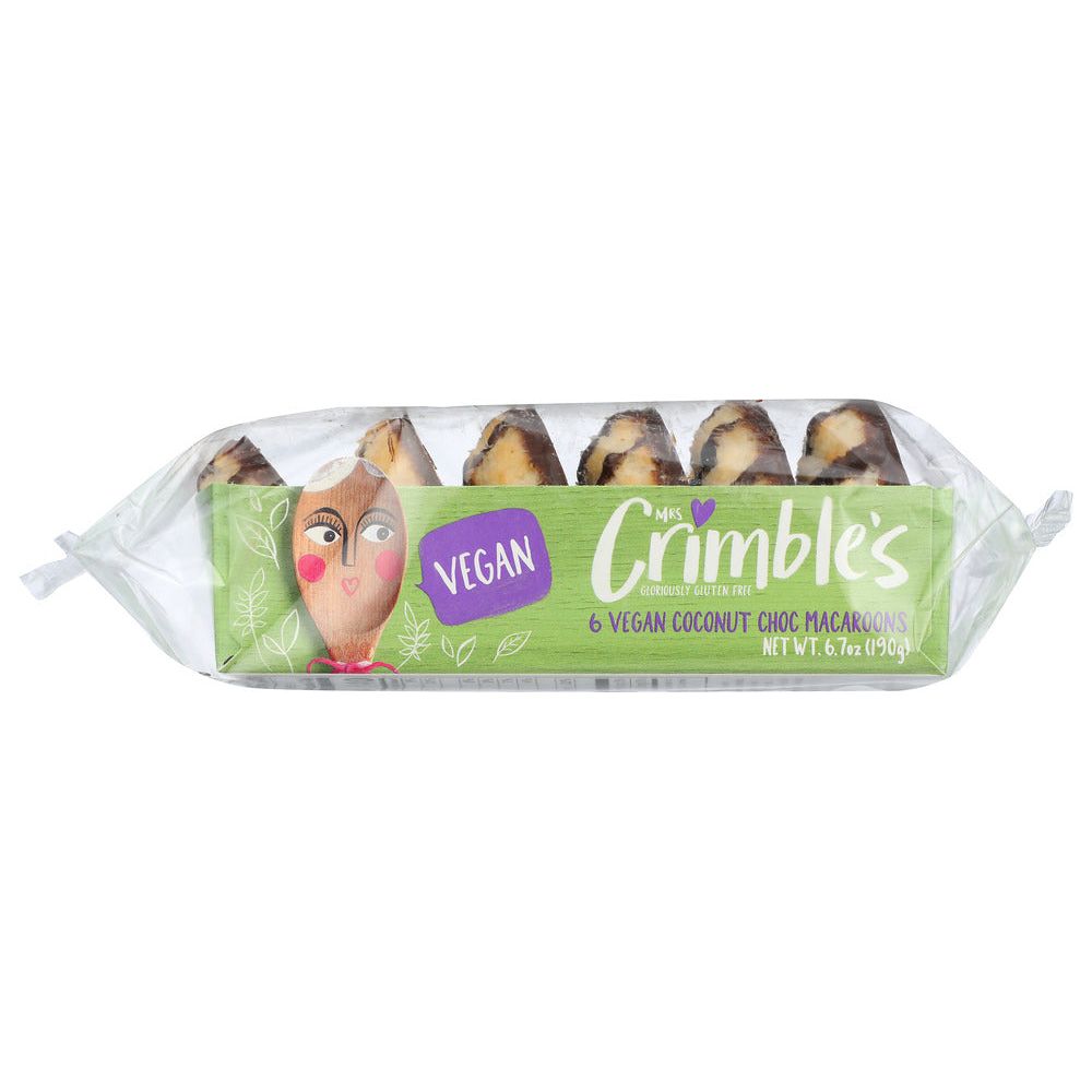 MRS. CRIMBLE'S: Mcaroons Chocolate Vegan, 7.8 oz - #tag1# - #tag2#