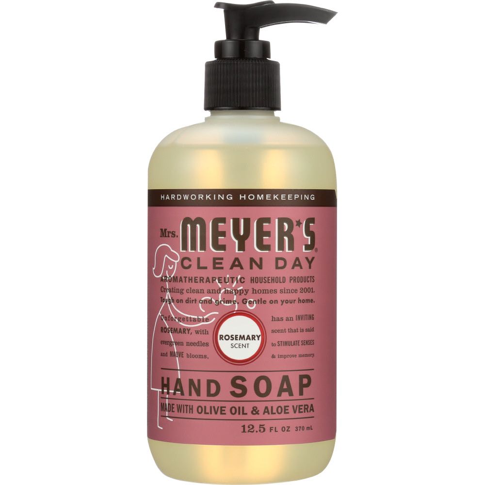 MRS. MEYER'S: Clean Day Liquid Hand Soap Rosemary Scent, 12.5 Oz - #tag1# - #tag2#