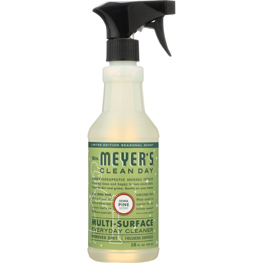 MRS MEYERS CLEAN DAY: Clnr Mltsrfce Hol Iwa Pne, 16 oz - #tag1# - #tag2#