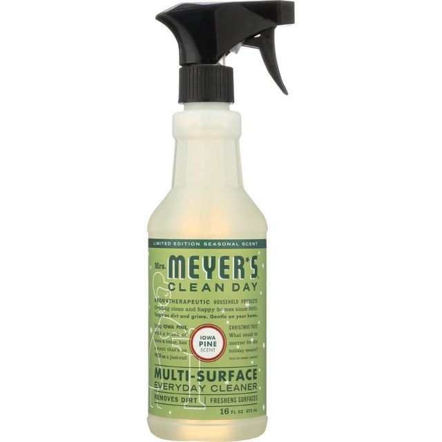 MRS MEYERS CLEAN DAY: Clnr Mltsrfce Hol Iwa Pne, 16 oz - #tag1# - #tag2#