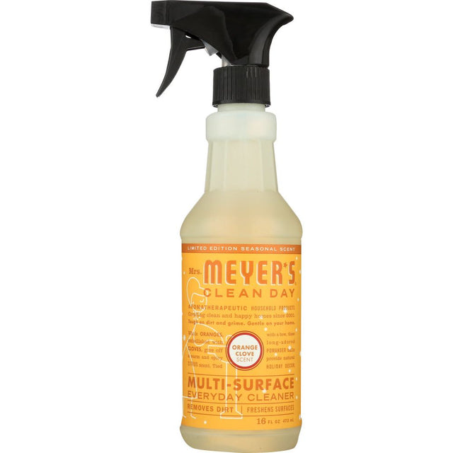MRS MEYERS CLEAN DAY: Clnr Mltsrfce Hol Orge Cl, 16 oz - #tag1# - #tag2#