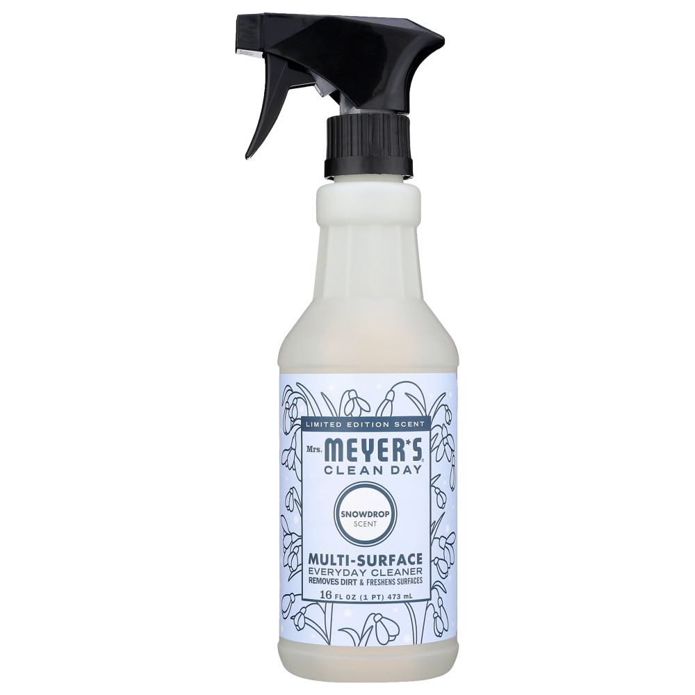 MRS MEYERS CLEAN DAY: Clnr Mltsrfce Hol Snw Drp, 16 oz - #tag1# - #tag2#