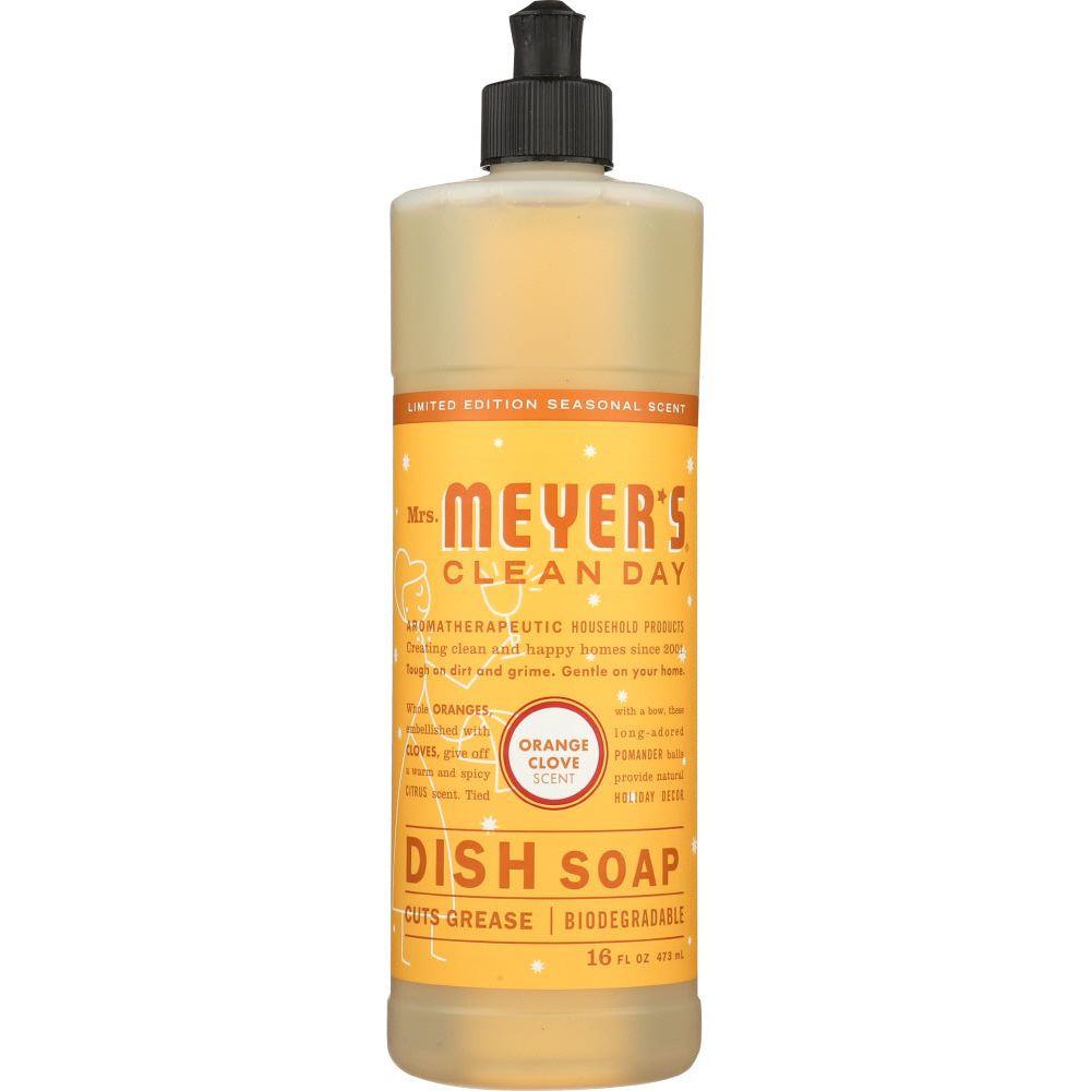 MRS MEYERS CLEAN DAY: Orange Clove Dish Soap, 16 fo - #tag1# - #tag2#