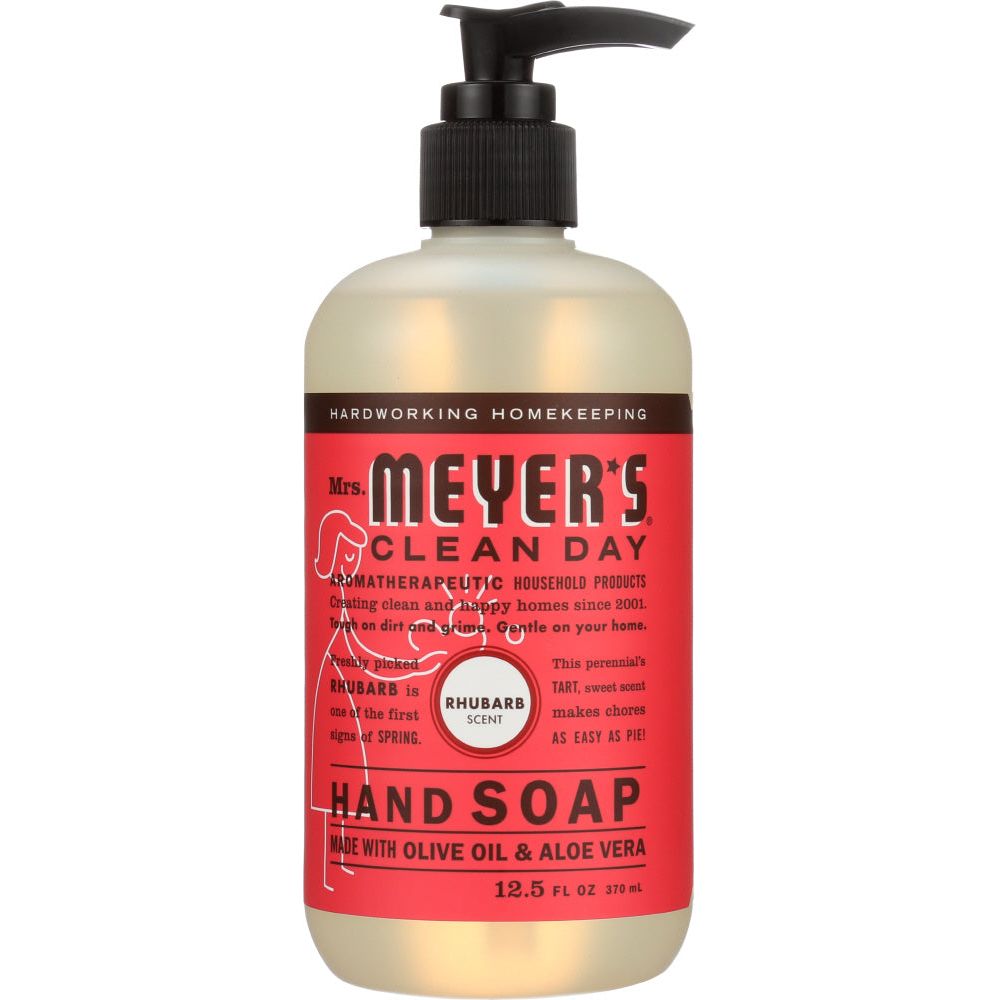MRS MEYERS CLEAN DAY: Rhubarb Liquid Hand Soap, 12.5 oz - #tag1# - #tag2#