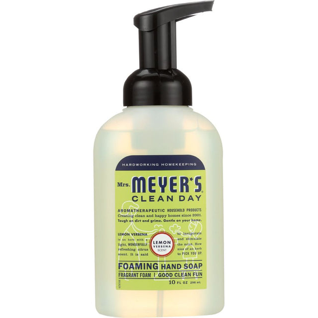 MRS MEYERS CLEAN DAY: Soap Hand Foam Verbena, 10 oz - #tag1# - #tag2#