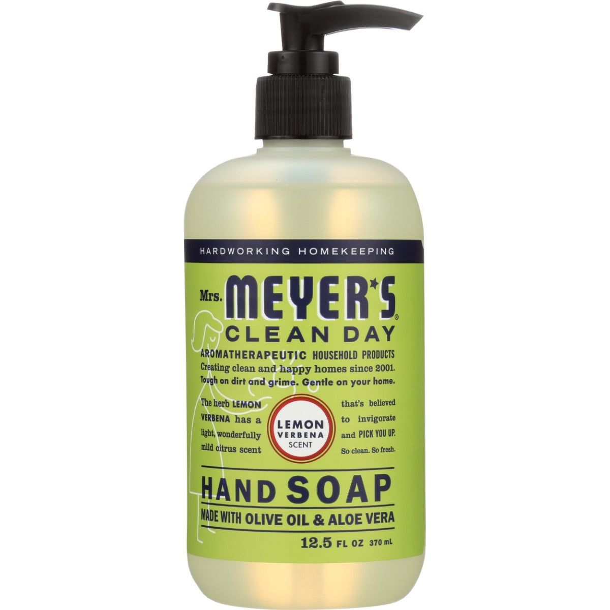 MRS MEYERS CLEAN DAY: Soap Hand Liq Lmn Verbena, 12.5 oz - #tag1# - #tag2#