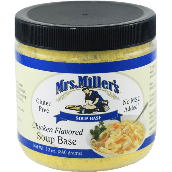 MRS MILLERS: Chicken Flavored Soup Base, 12 oz - #tag1# - #tag2#