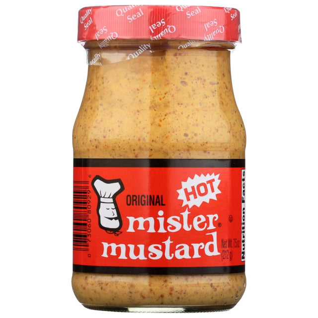 MR MUSTARD: Hot Mustard, 7.5 oz - #tag1# - #tag2#
