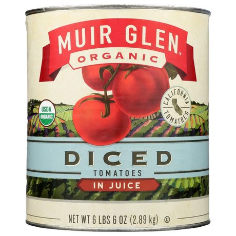 MUIR GLEN: Organic Diced Tomatoes in Juice, 102 oz - #tag1# - #tag2#