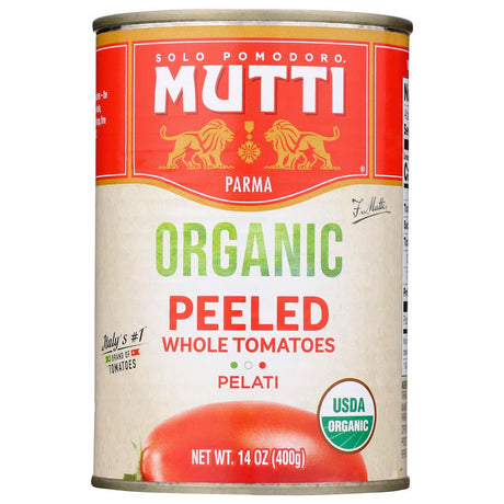 MUTTI: Tomatoes Whole Peeled Org, 14 oz - #tag1# - #tag2#