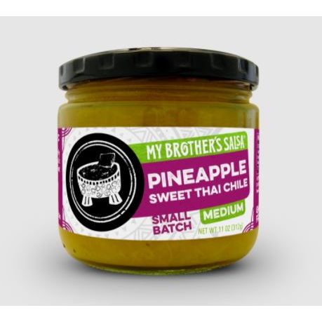 MY BROTHERS SALSA: Pineapple Sweet Thai Chile Salsa, 11 oz - #tag1# - #tag2#