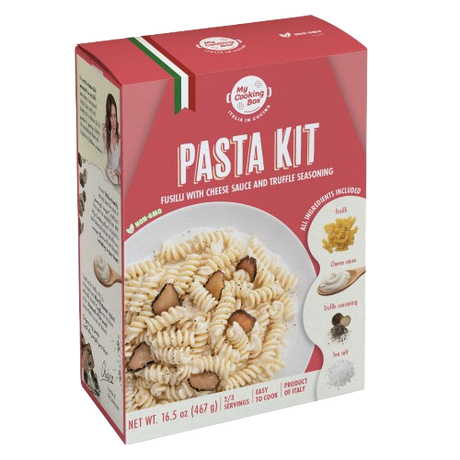 MY COOKING BOX: Pasta Kit Fusilli with Cheese Sauce and Truffle, 16.5 oz - #tag1# - #tag2#