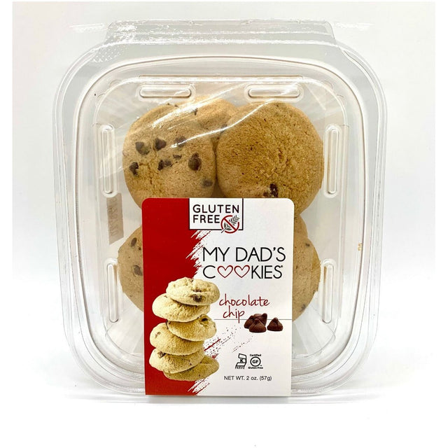 MY DADS COOKIES: Cookie Choc Chip Gf, 2 oz - #tag1# - #tag2#