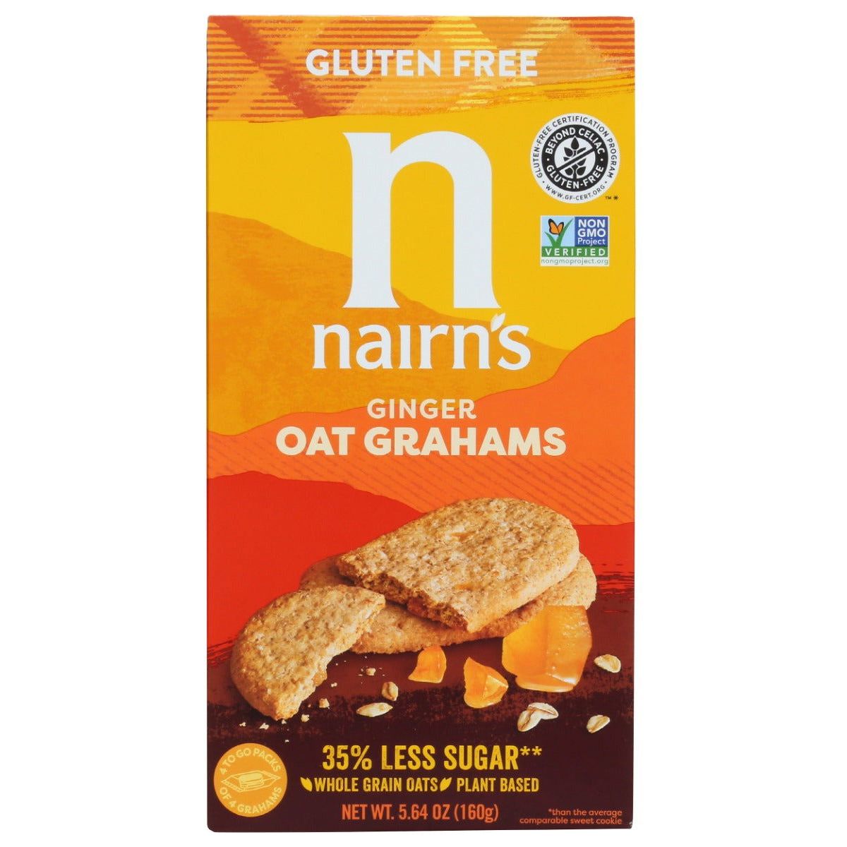 NAIRNS: Ginger Oat Grahams, 5.64 oz - Sunshine Co Op. - #tag1# - #tag2# - #tag3# - #tag4#