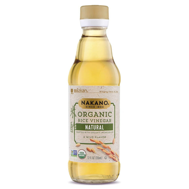NAKANO: Organic Natural Rice Vinegar, 12 oz - #tag1# - #tag2#