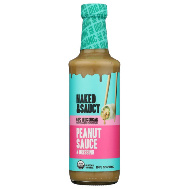 NAKED AND SAUCY: Peanut Sauce, 10 fo - #tag1# - #tag2#