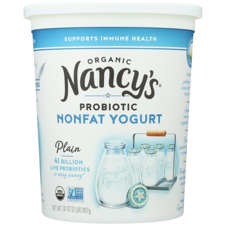 NANCY'S: Organic Plain Nonfat Yogurt, 32 oz - #tag1# - #tag2#