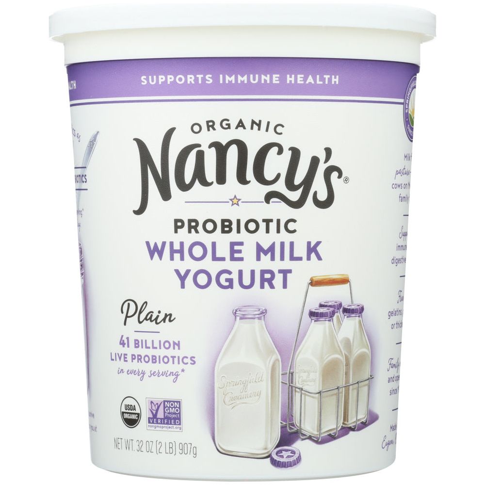 NANCY'S: Organic Plain Whole Milk Yogurt, 32 oz - #tag1# - #tag2#